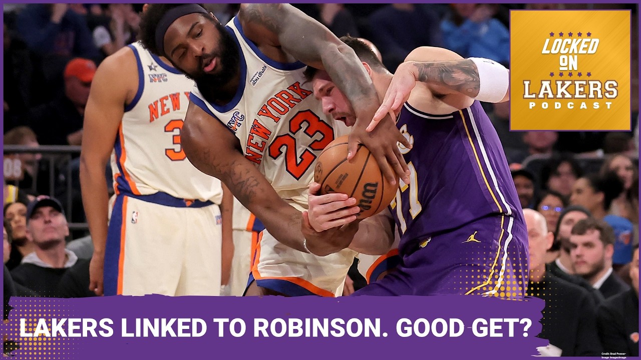 Mitchell Robinson LINKED to Lakers. BETTER Backup CENTER Option than Jaxson Hayes?