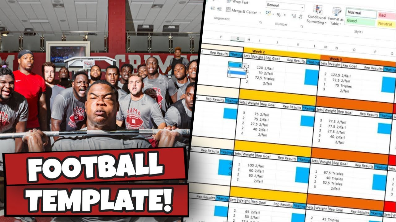Elite Football Coaches Use This 'Tier System Template' To Develop Strength and Power for Football