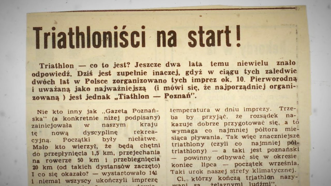 40 lat polskiego triathlonu - Enea IRONMAN 70.3 Poznań