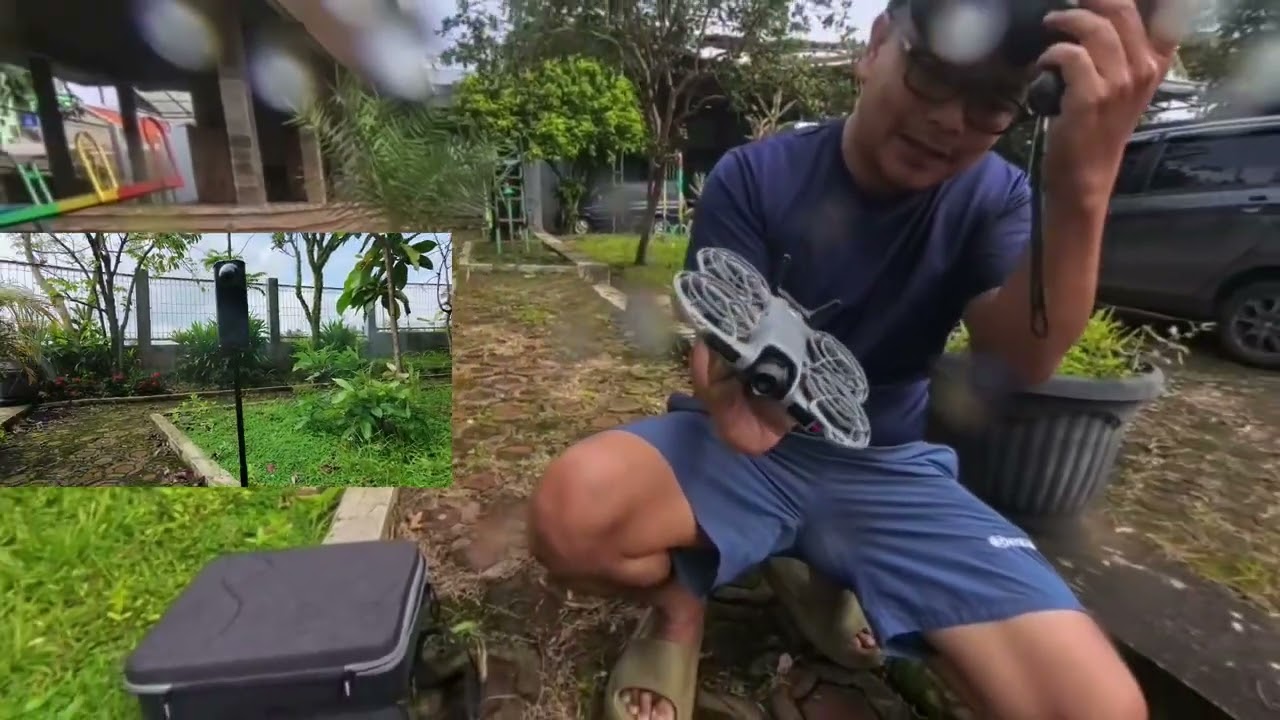 Nekat Terbangkan Drone DJI Neo Saat Hujan & Angin Kencang | Test Real Condition
