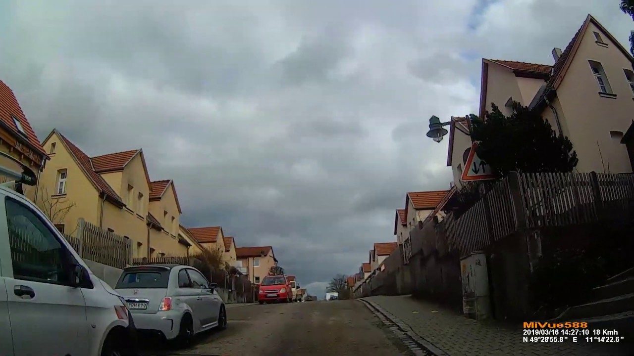 D: Röthenbach a.d.Pegnitz. Landkreis Nürnberger Land. Rundfahrt durch die Stadtmitte. März 2019
