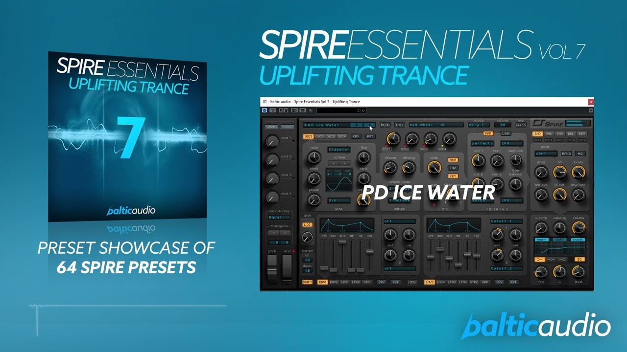 Spire Essentials Vol 7 - Uplifting Trance | Preset Showcase