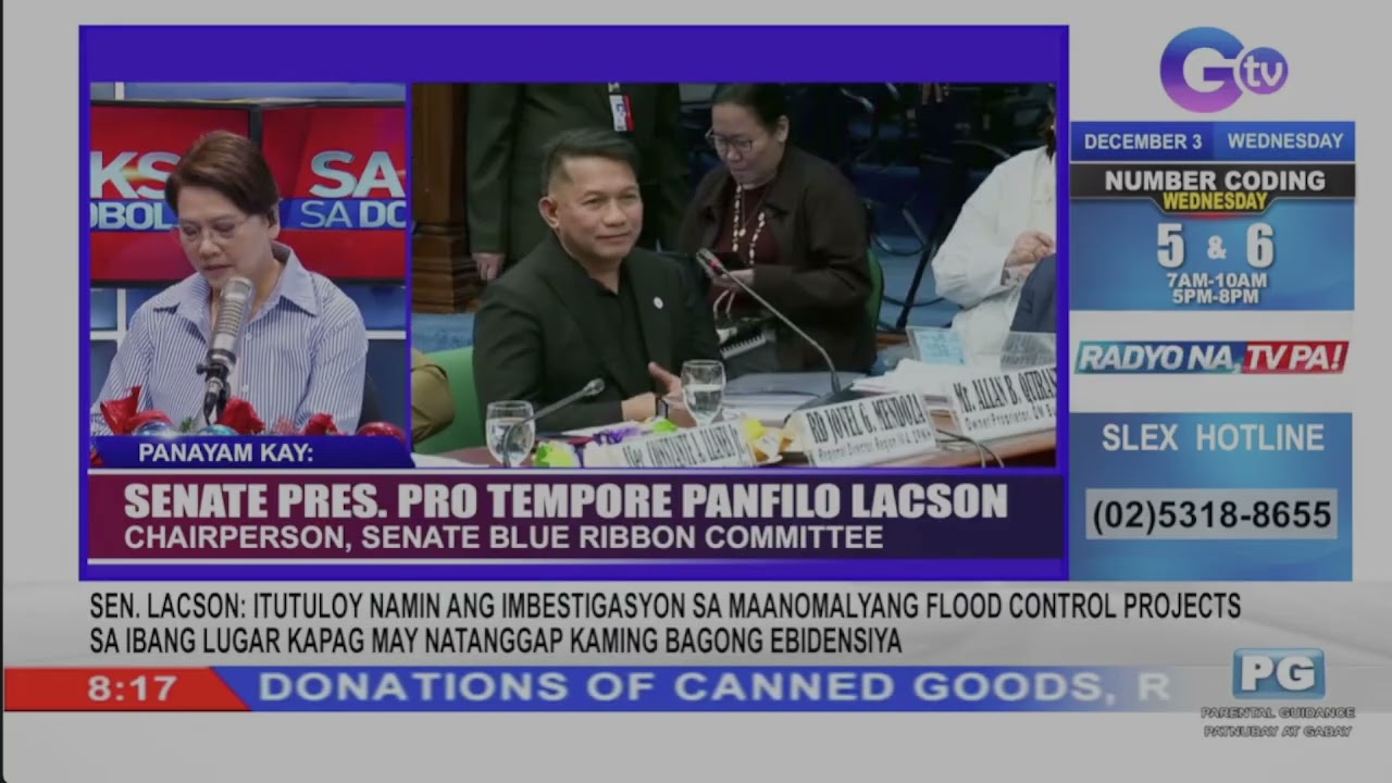 Sen. PING LACSON on Billions Lost to Ghost Flood Control Projects Alone: Interview on DZBB