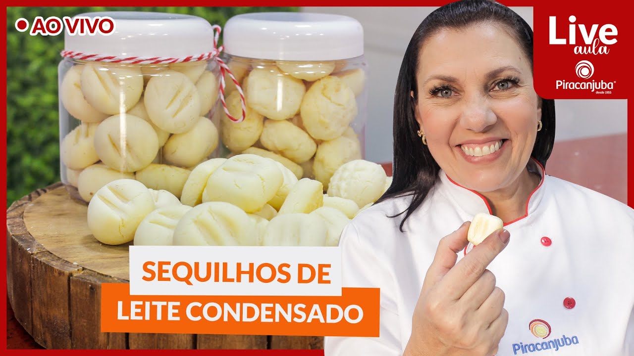 🔴SEQUILHOS DE LEITE CONDENSADO | SANDRA OZEAS | PIRACANJUBA | LOJA SANTO ANTONIO
