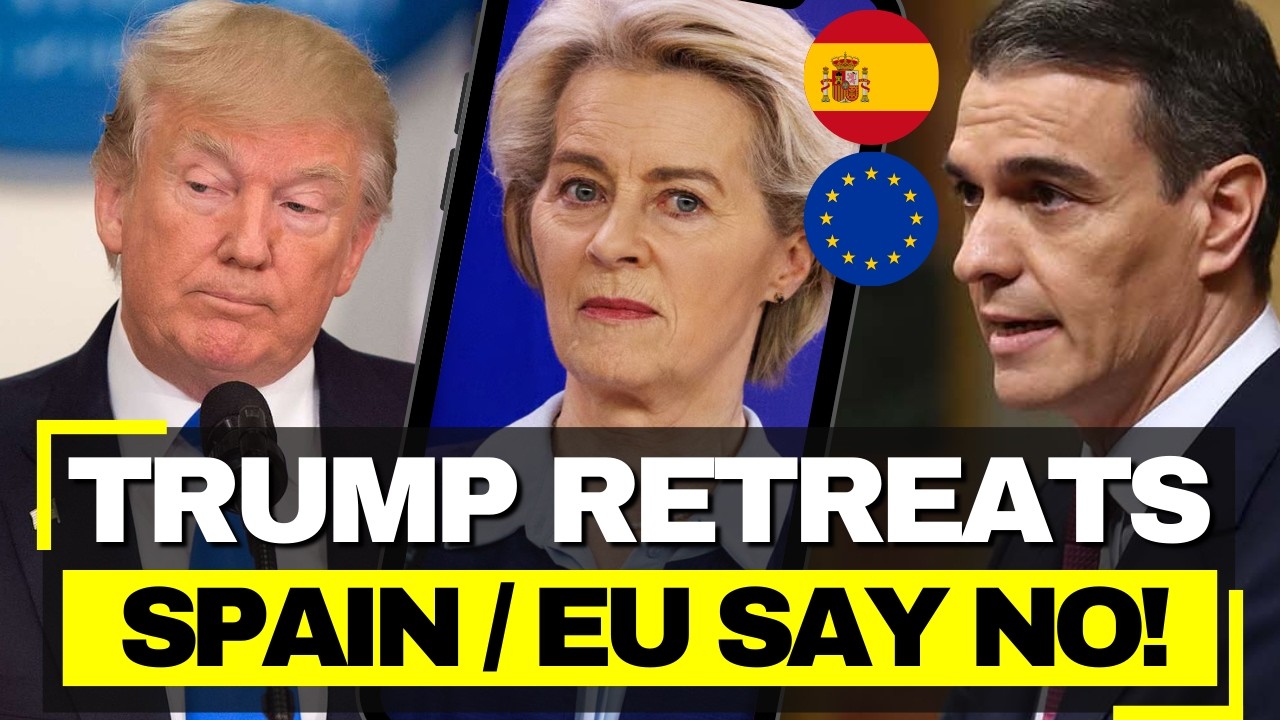 Spain DEFIED Trump on Iran War - EU's Trade Weapon FORCED Him to Back Down