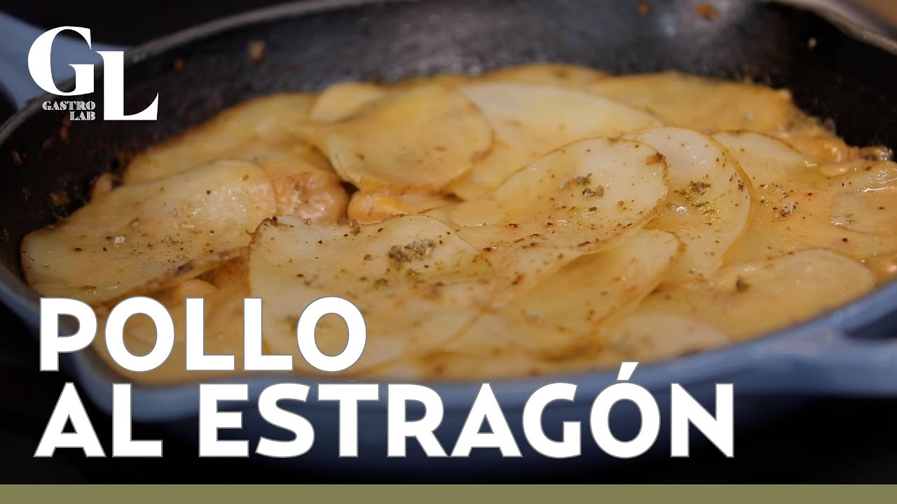¡El mejor POLLO al estragón! Receta fácil
