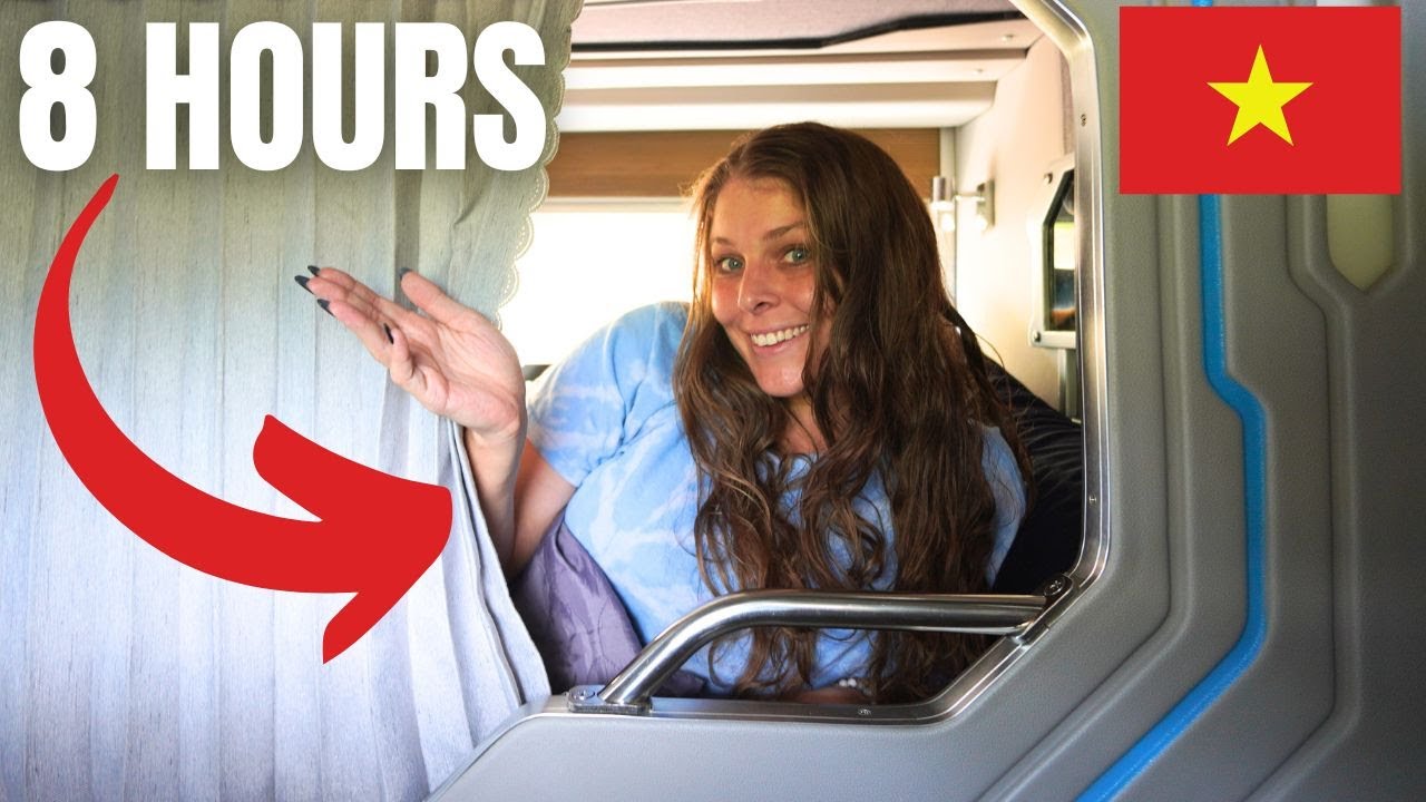 VIP Capsule Sleeper Bus to Saigon Vietnam 🇻🇳