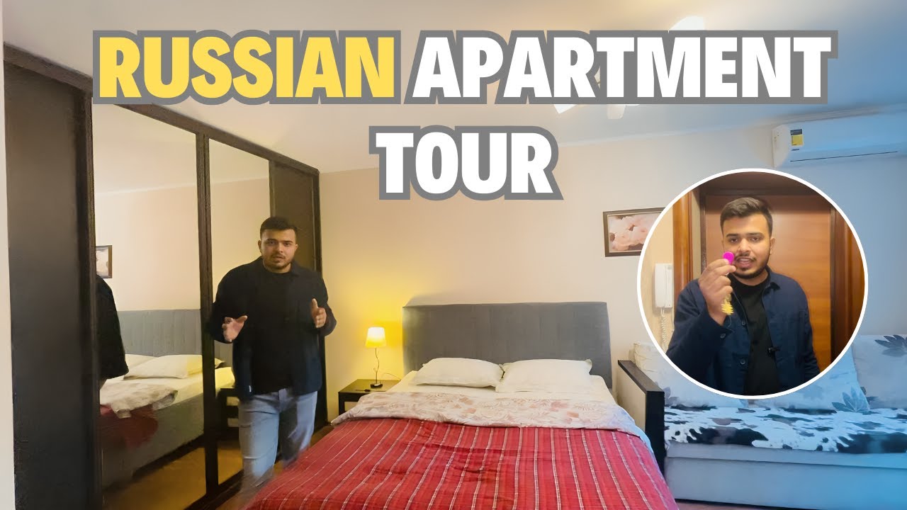 1-Room Apartment in Russia Tour | What's Different and Rent Price 😳