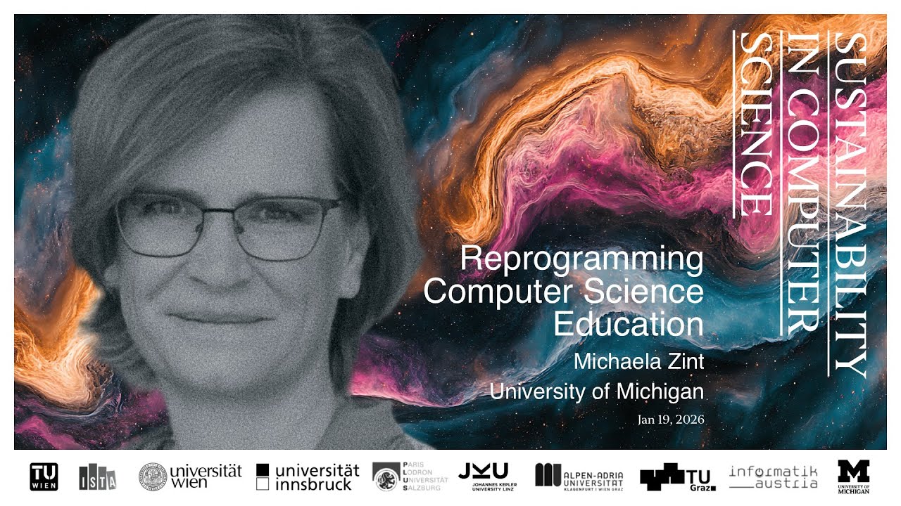 Michaela Zint: Reprogramming Computer Science Education