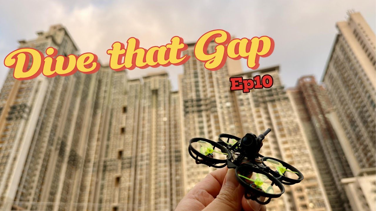 Dive and through that Gap with my Tinywhoop