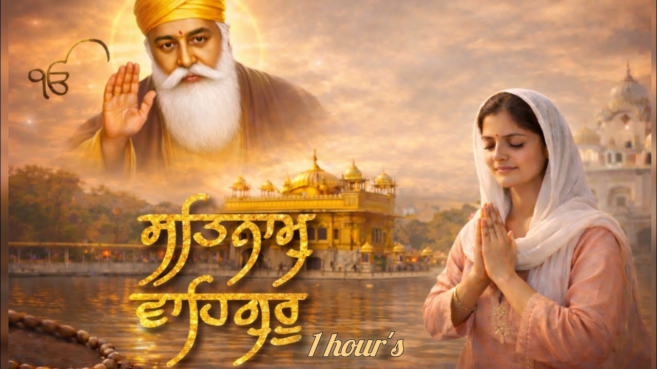 1 Hour Satnam Waheguru Simran | Deep Meditation | ਸਤਿਨਾਮ ਵਾਹਿਗੁਰੂ 🙏🏻