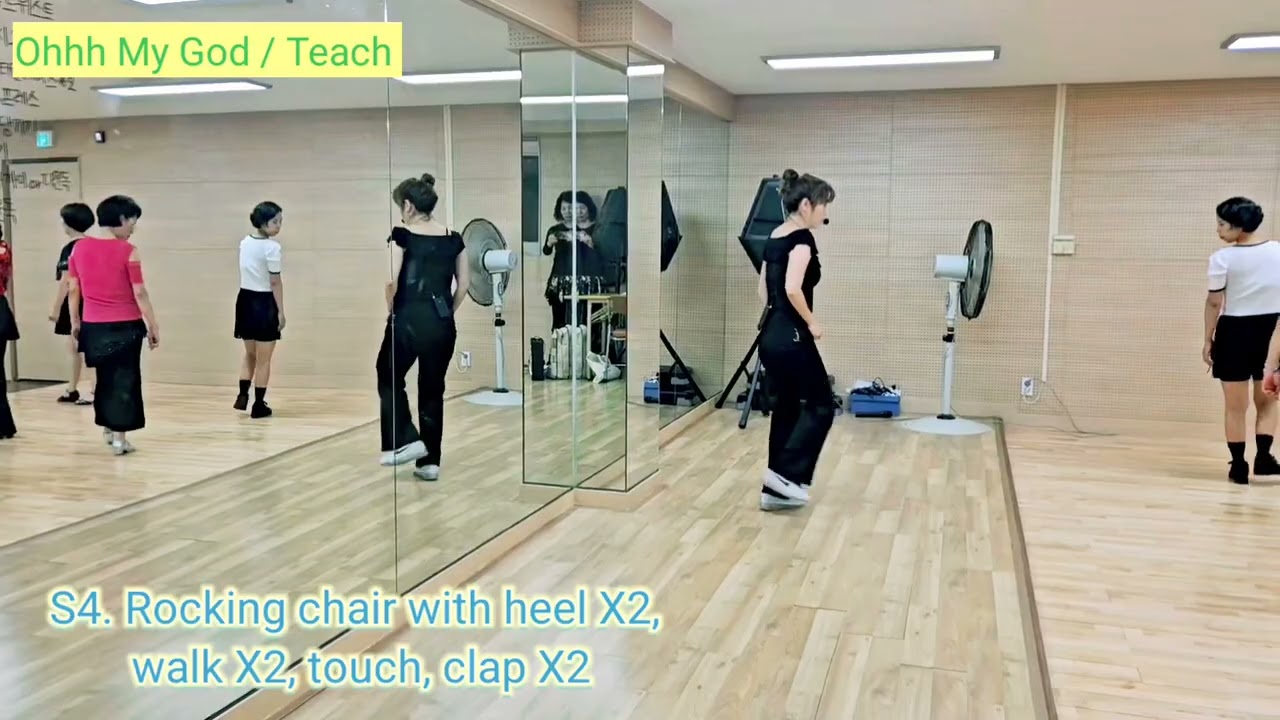 Ohhh My God - Line Dance #Teach #Red Rock Dance Festival List  #작품설명 