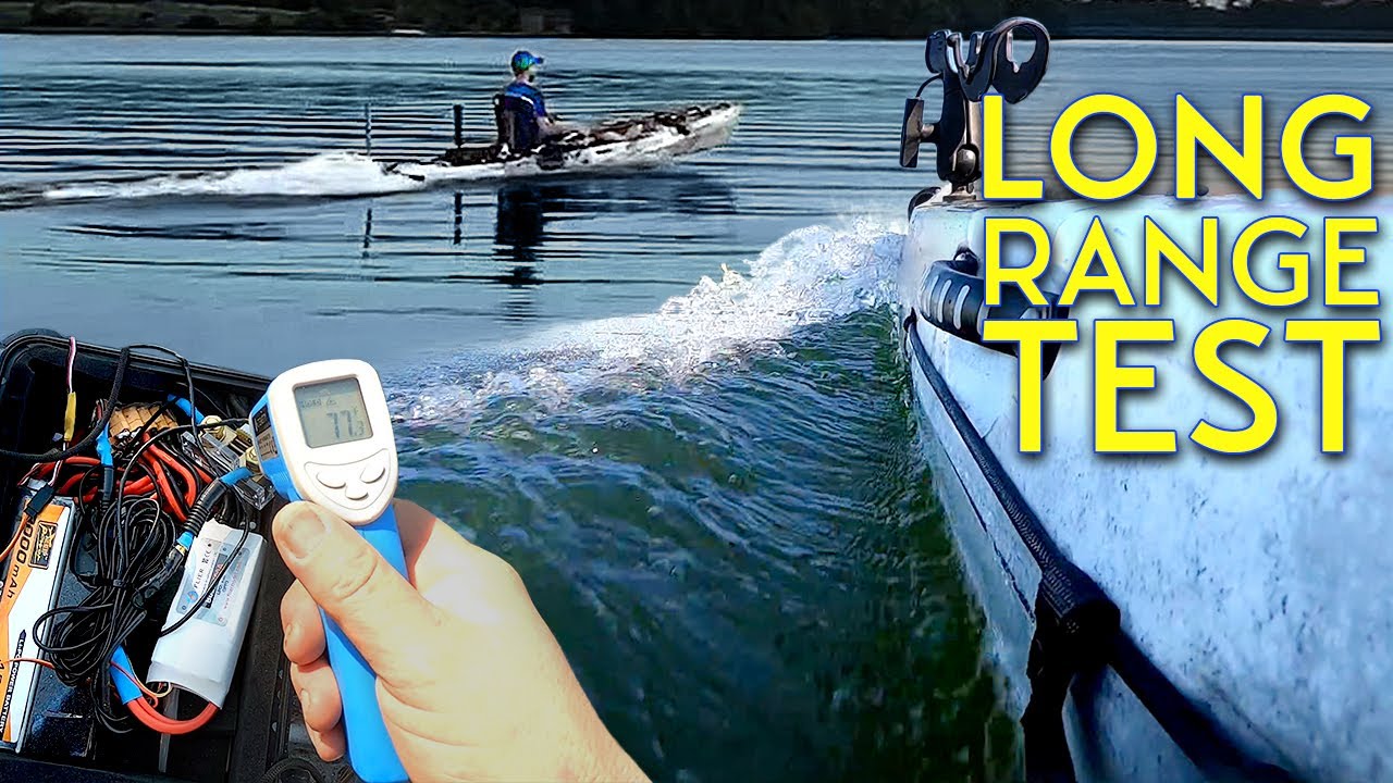 Monster E-KAYAK! Long Range Test!