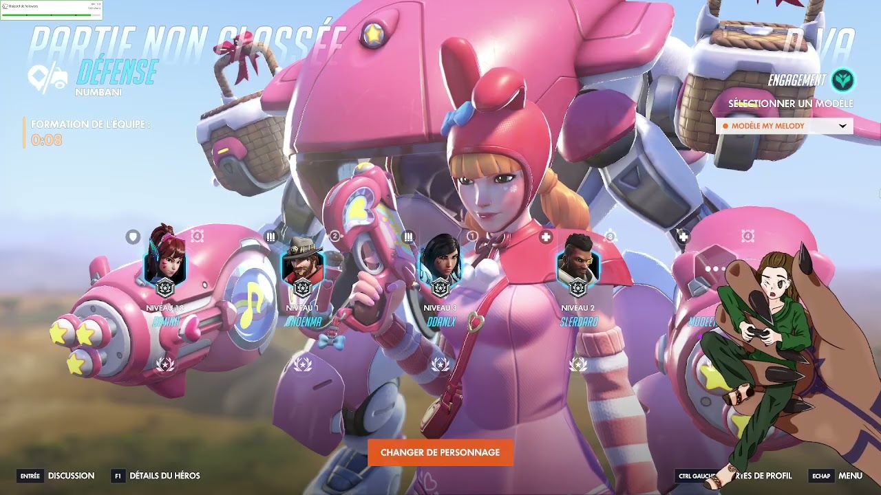DROPS OVERWATCH !! J'ai envie de tryhard les nouveaux persos