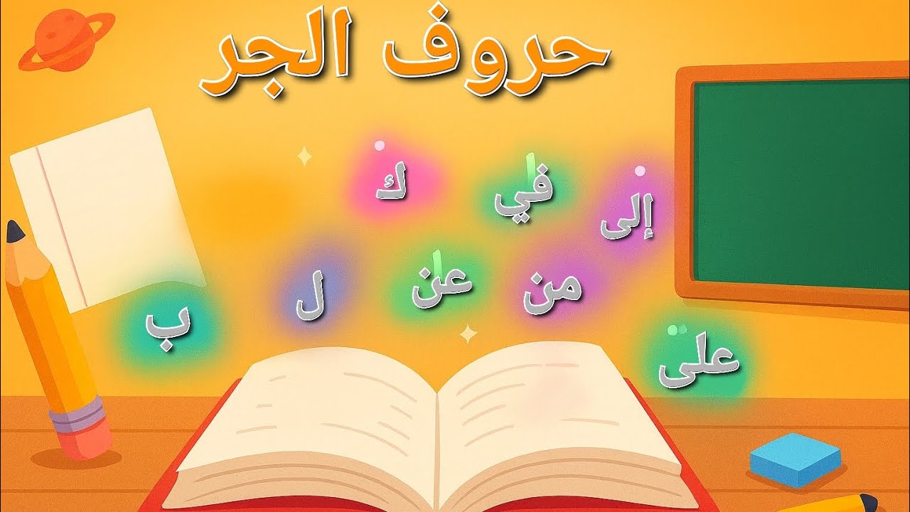 الصف الثالث الابتدائي ـ الوحدة الثالثة: حروف الجر.