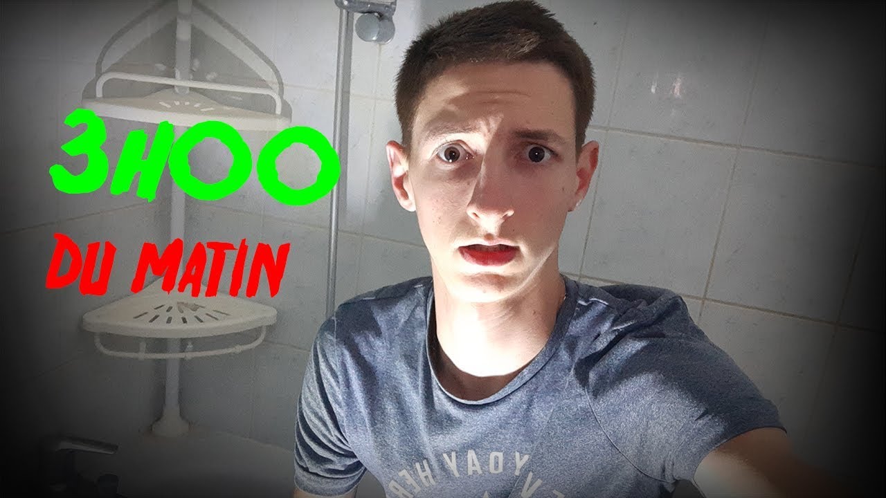 24H DANS MA SALLE DE BAIN - R&Eacute;VEIL &Agrave; 3H DU MATIN !