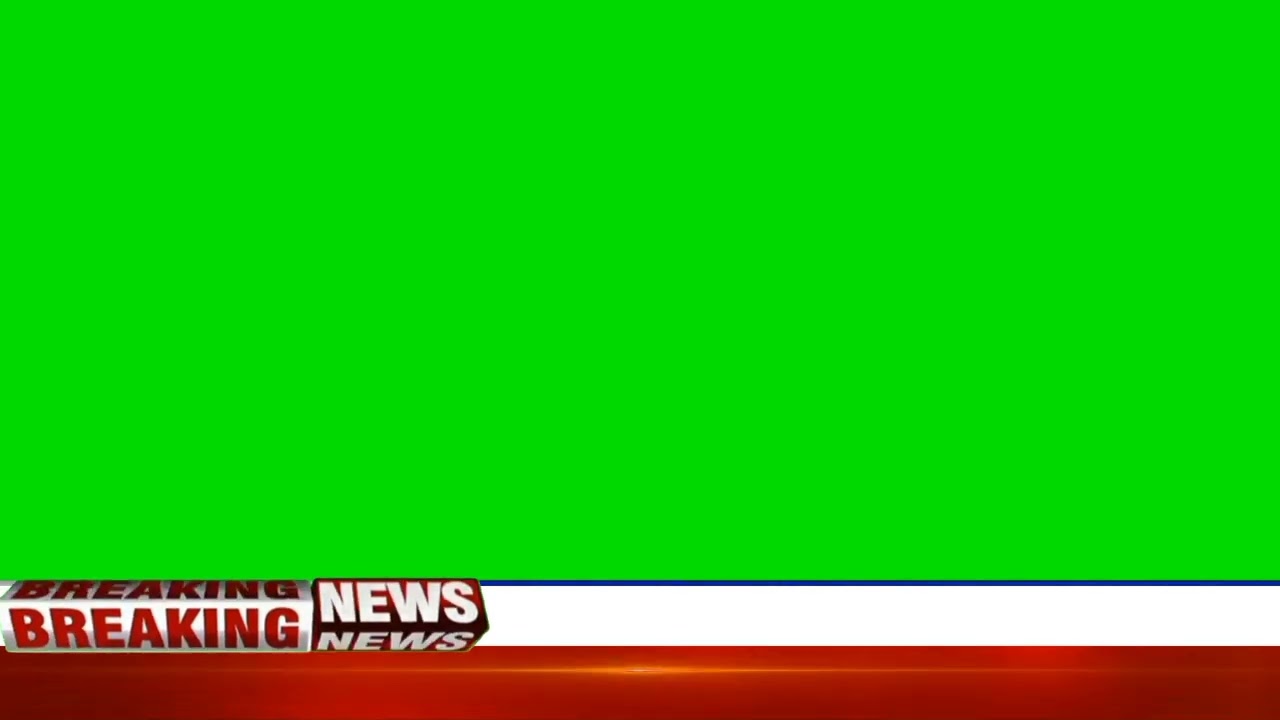Breaking news green secreen free 2026 latest subscribers free use