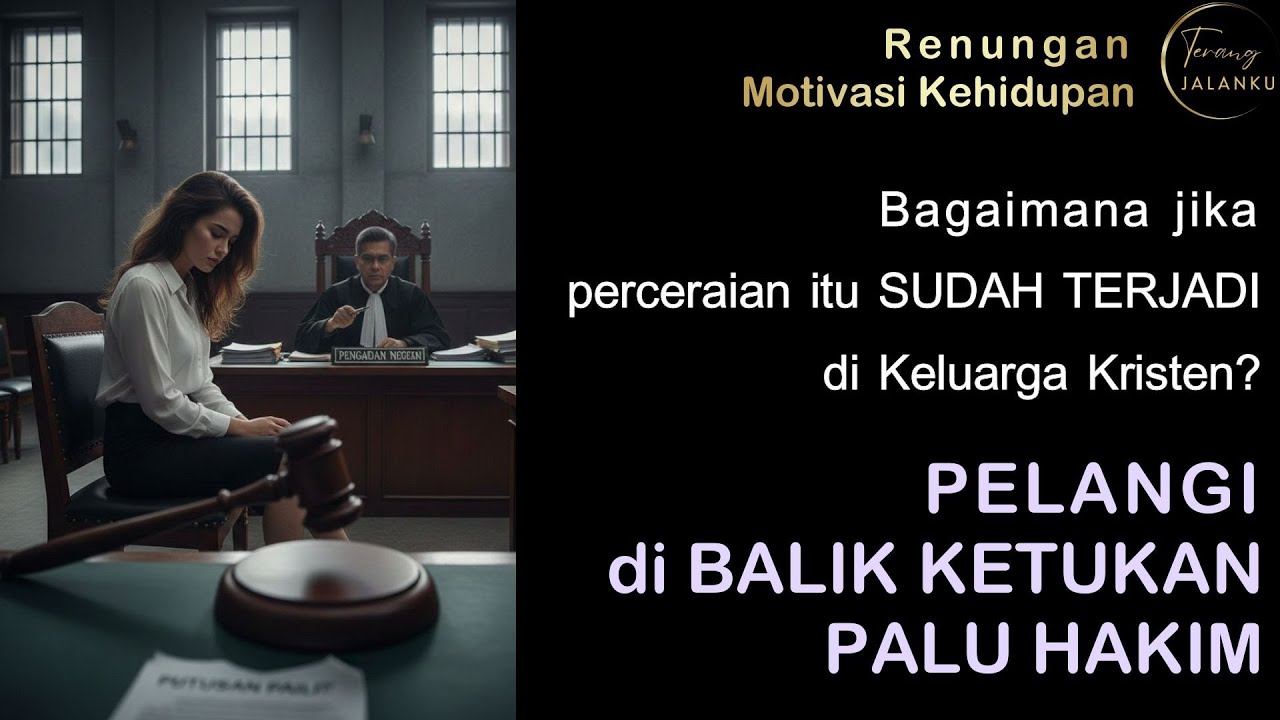 PELANGI di BALIK KETUKAN PALU HAKIM - Kornelius Nugroho, Renungan Motivasi 260209