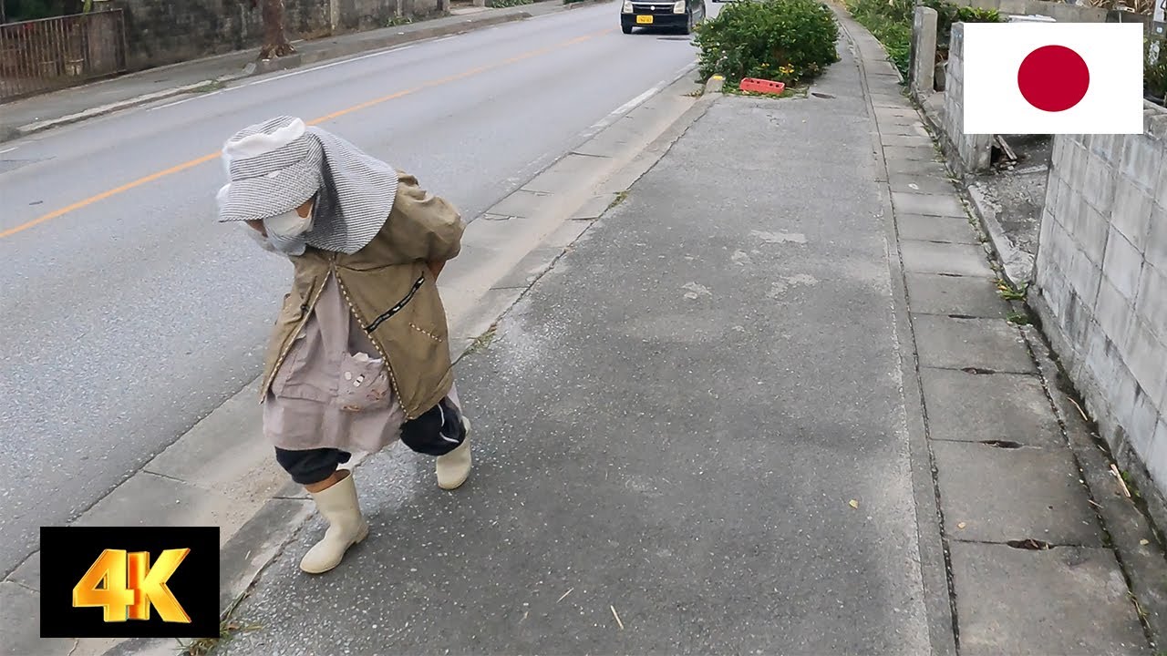 【4K】Mental Health Break - Run With Me Outdoors - (Katsuren Peninsula, Okinawa, Japan) Street Sounds