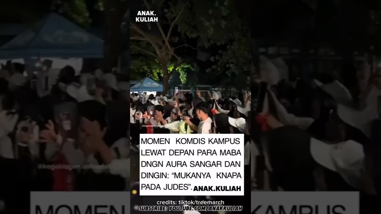 MOMEN KOMDIS KAMPUS LEWAT DEPAN MABA, AURA SANGAR JUDES!? #anakkuliah #reels #mahasiswa #viral #Maba