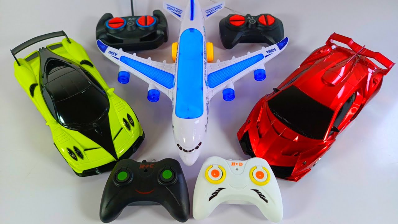 RC City Air Mission Unboxing with Transport Helicopter and Vintage Rides