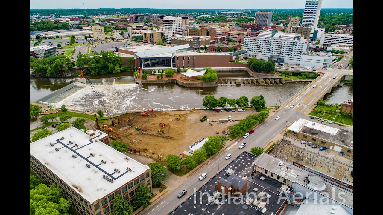 Three Twenty at The Cascade - South Bend - Construction Drone Video