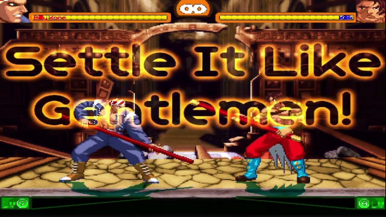 MG026 MUGEN - Billy Kane #12 vs. Kilik (Nexus Games)
