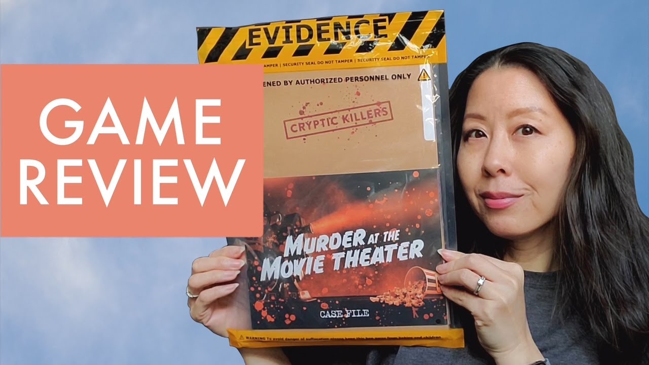 Murder Mystery Game Review • Murder at the Movie Theatre by Cryptic Killers (no spoilers)