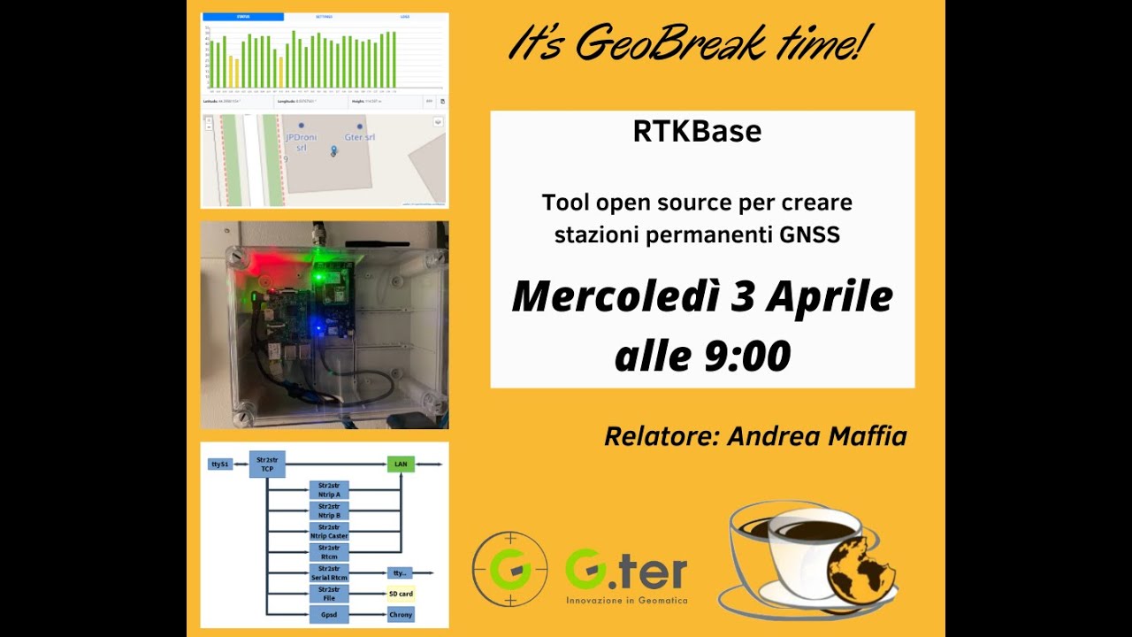Geobreak 66 - RTKBase: tool opensource per creare stazioni permanenti
