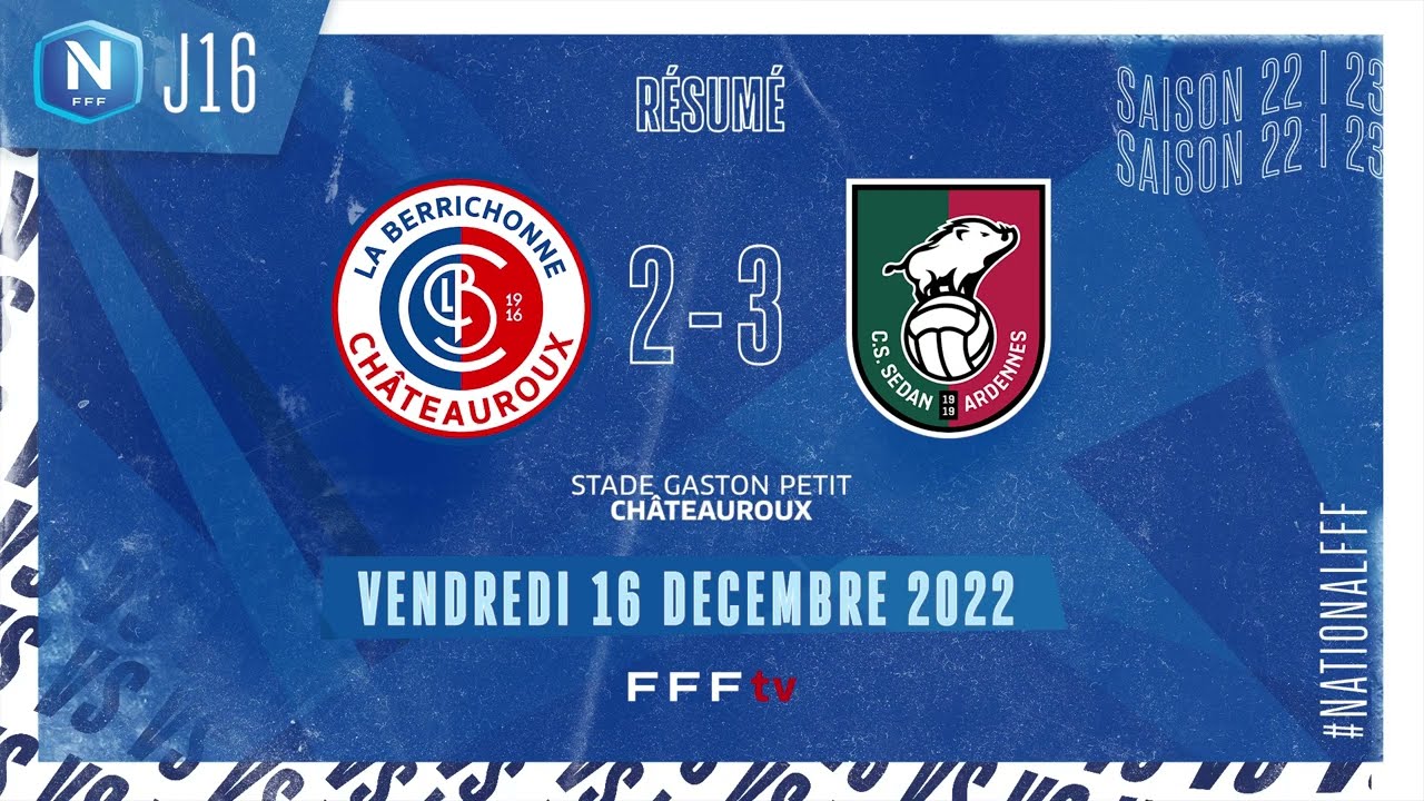 Résumé J16 Châteauroux - CSSA