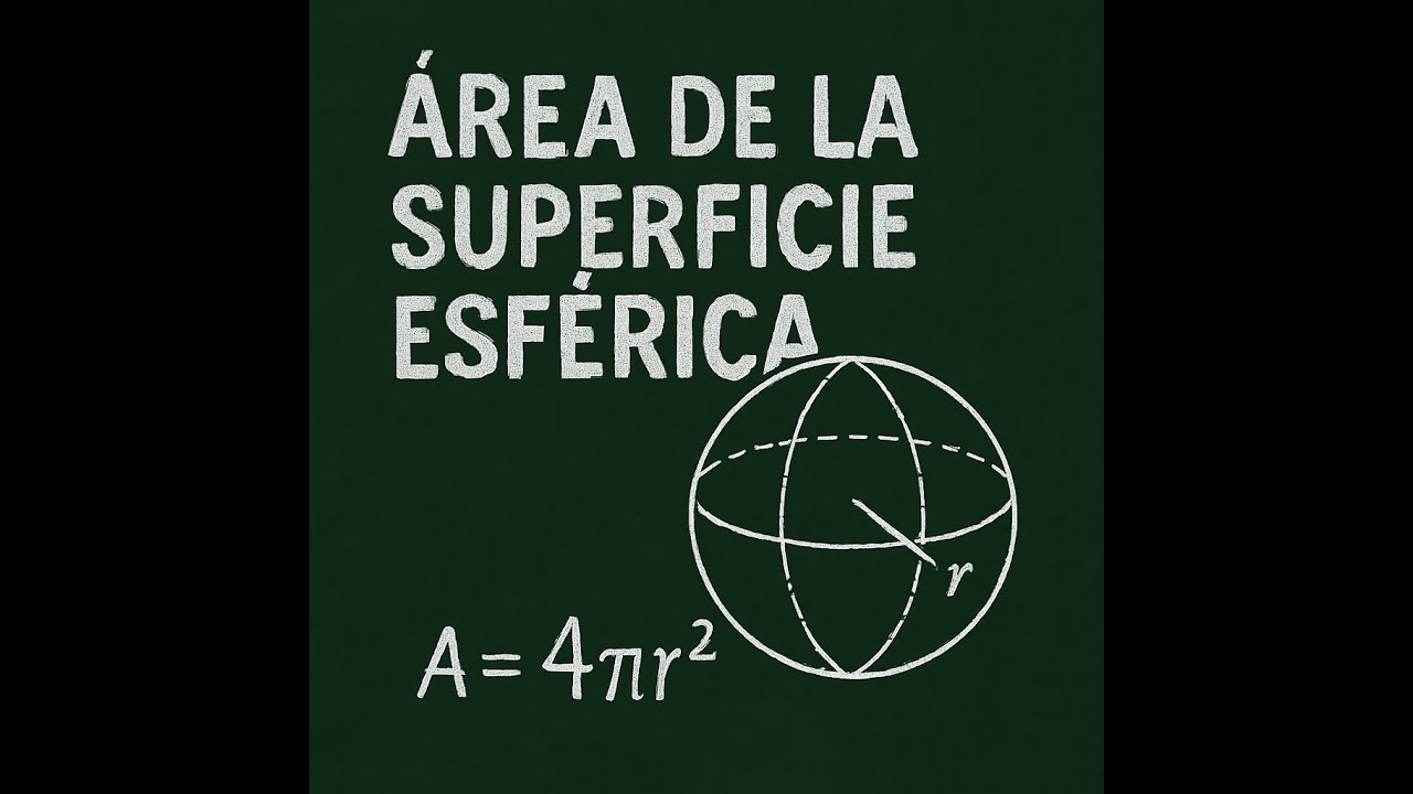 Área de la superficie esférica | Fórmula y demostración