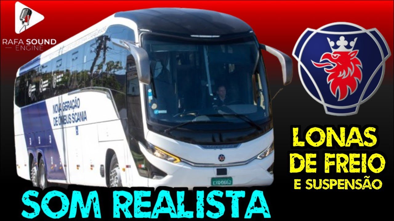 SOM DE FREIO REALISTA EURO TRUCK | ONIBUS SCANIA E VOLVO