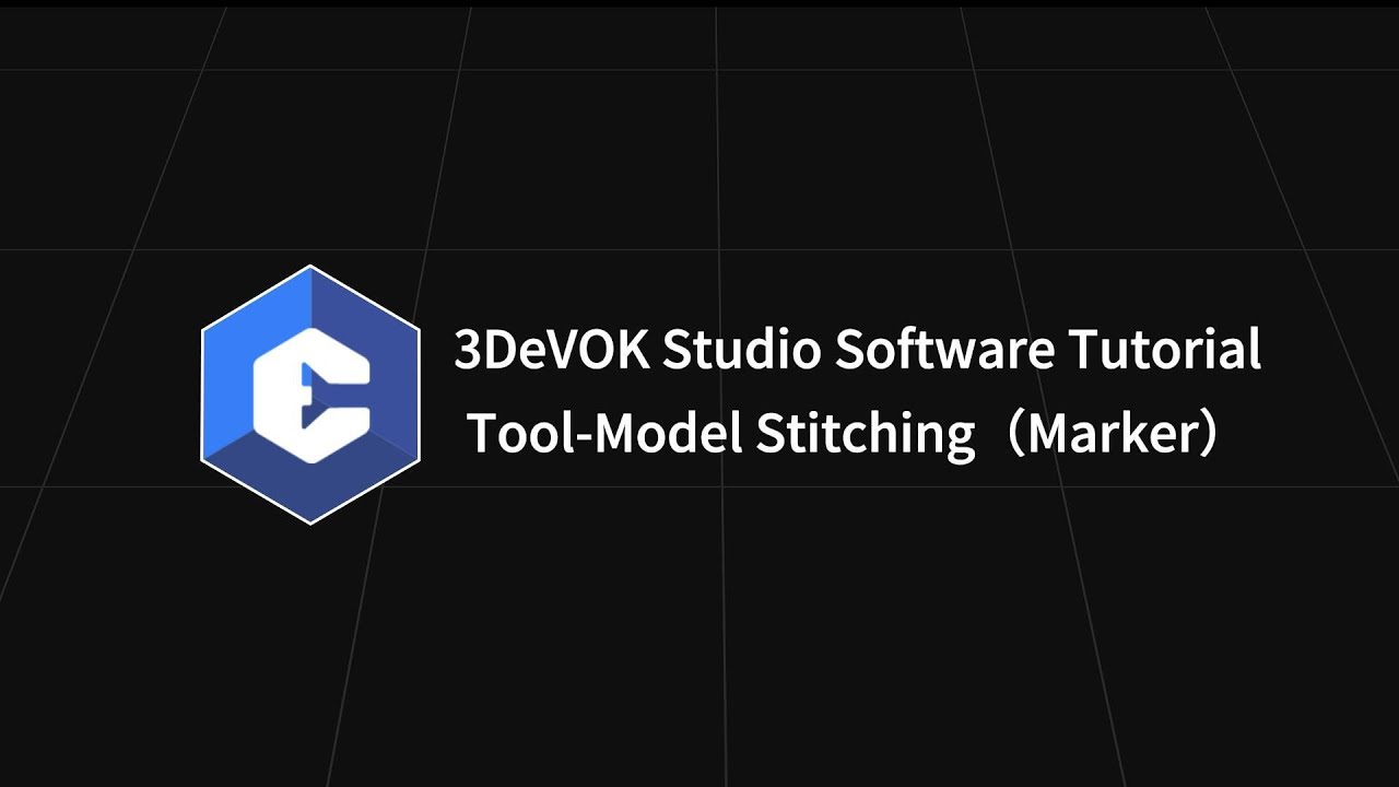 3DeVOK Studio 3D Scanning Tutorial | Model Stitching (Marker)