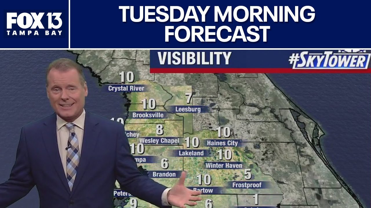 Tampa Weather | Tuesday morning forecast