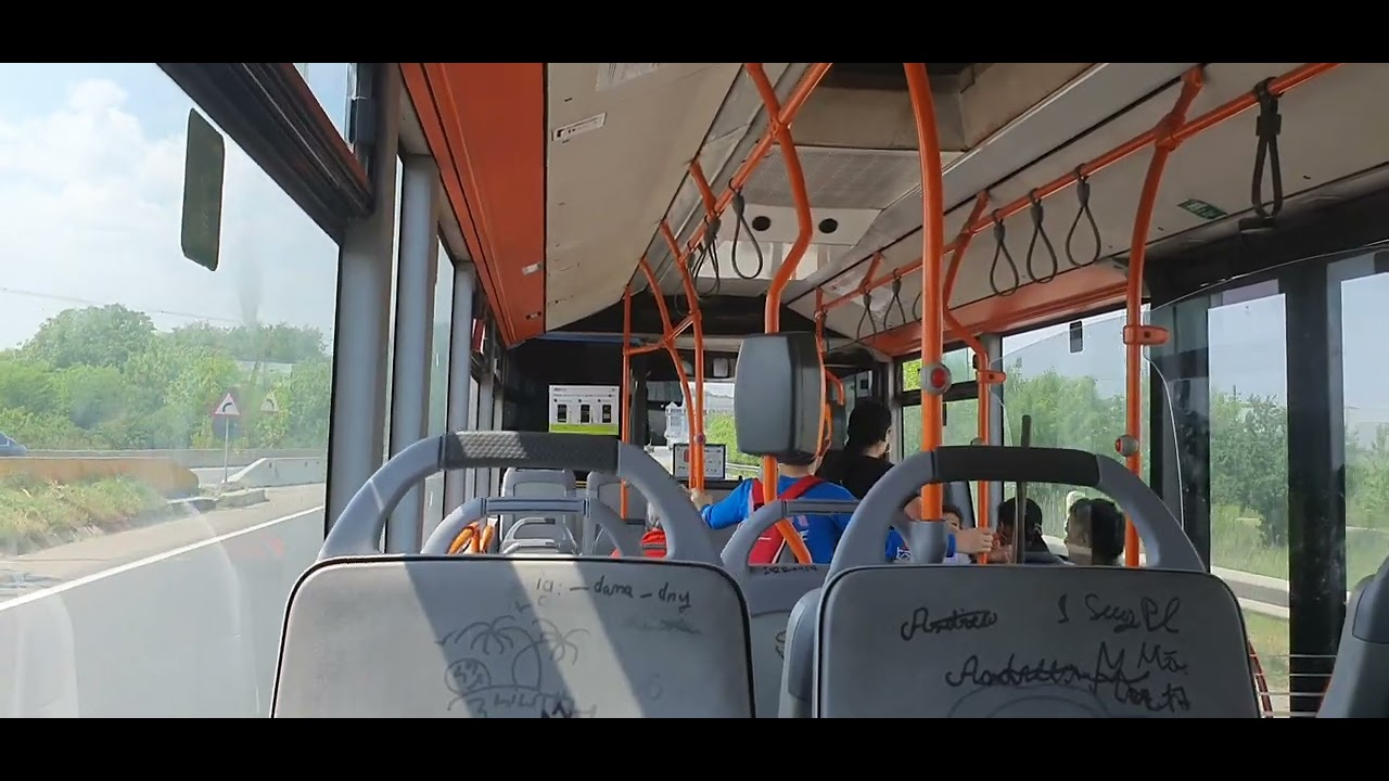 Călătorie cu autobuzul Mercedes-Benz Citaro E3 #4359(402) Partea I