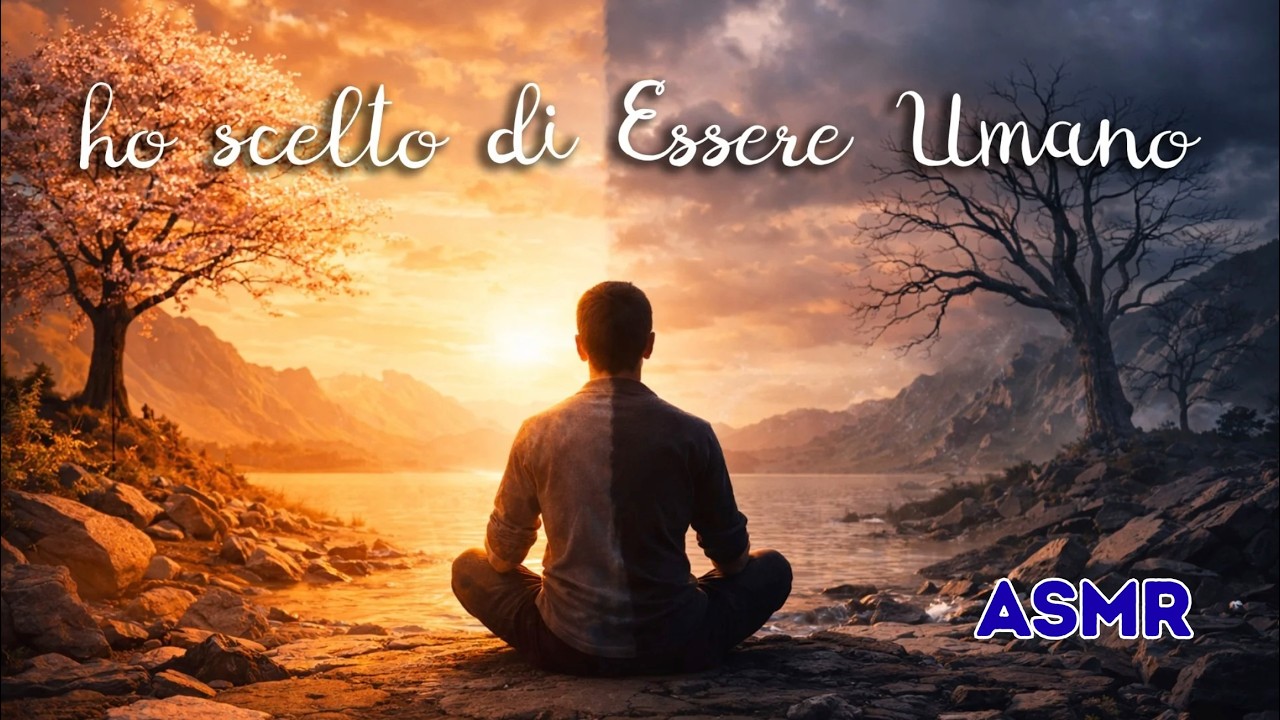 ASMR Ho scelto di Essere Umano #amore #perte #gratitudine