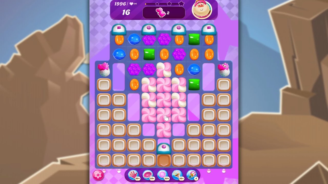 Candy Crush Saga LEVEL 1996 NO BOOSTERS (new version)🐟☑️