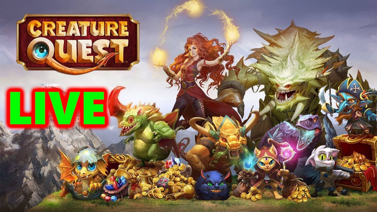 Creature Quest - Strategy RPG - LIVE LETS PLAY🎮😱🔥🚀🕹