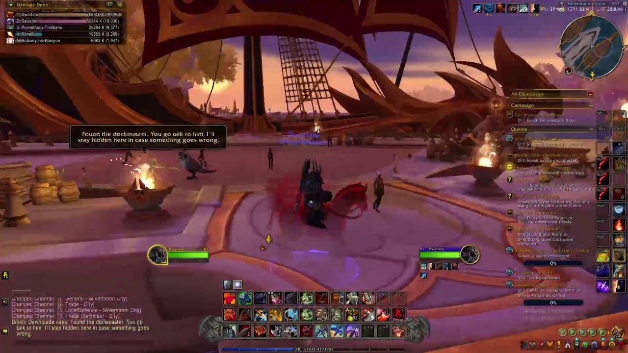 World of Warcraft Midnight - Fury POV, leveling.
