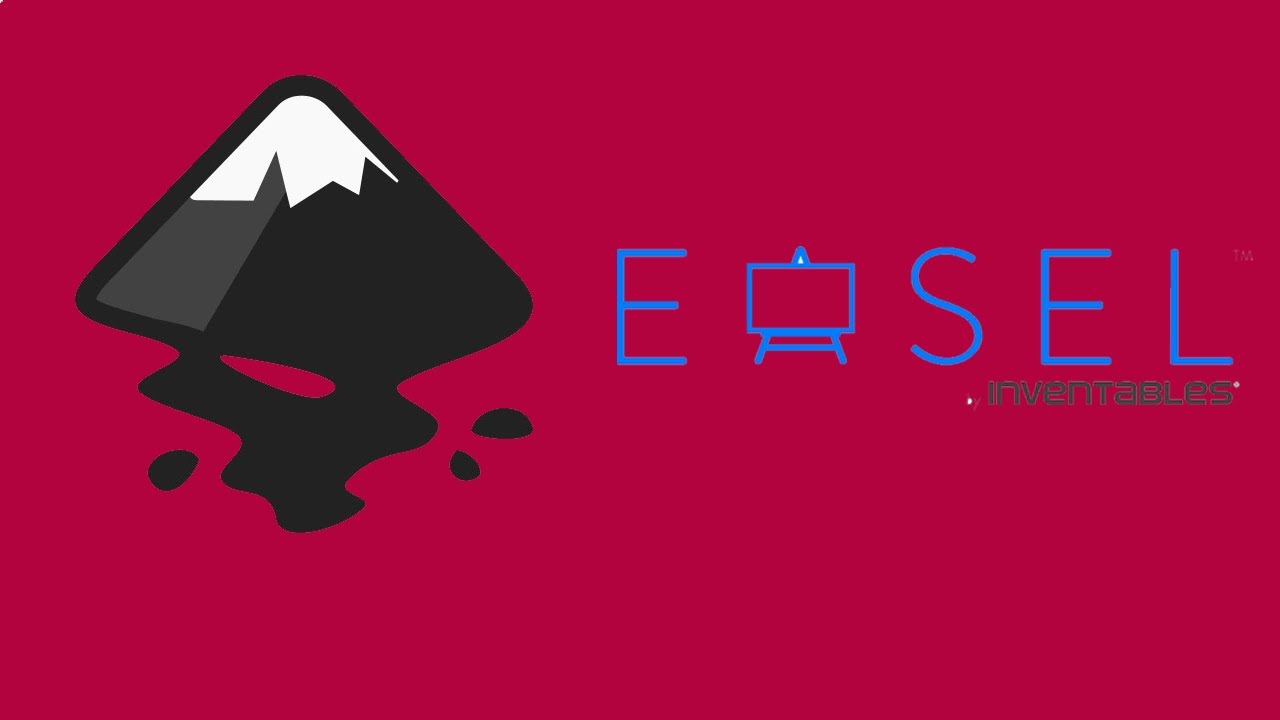 DISEÑO DE SELLO EN INKSCAPE + EASEL PARA MAQUINAR EN CNC 3018