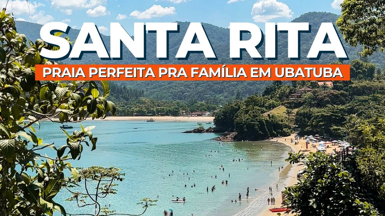 Praia de Santa Rita, uma das MAIS BONITAS de UBATUBA SP - (PREÇOS, como chegar e dicas!)