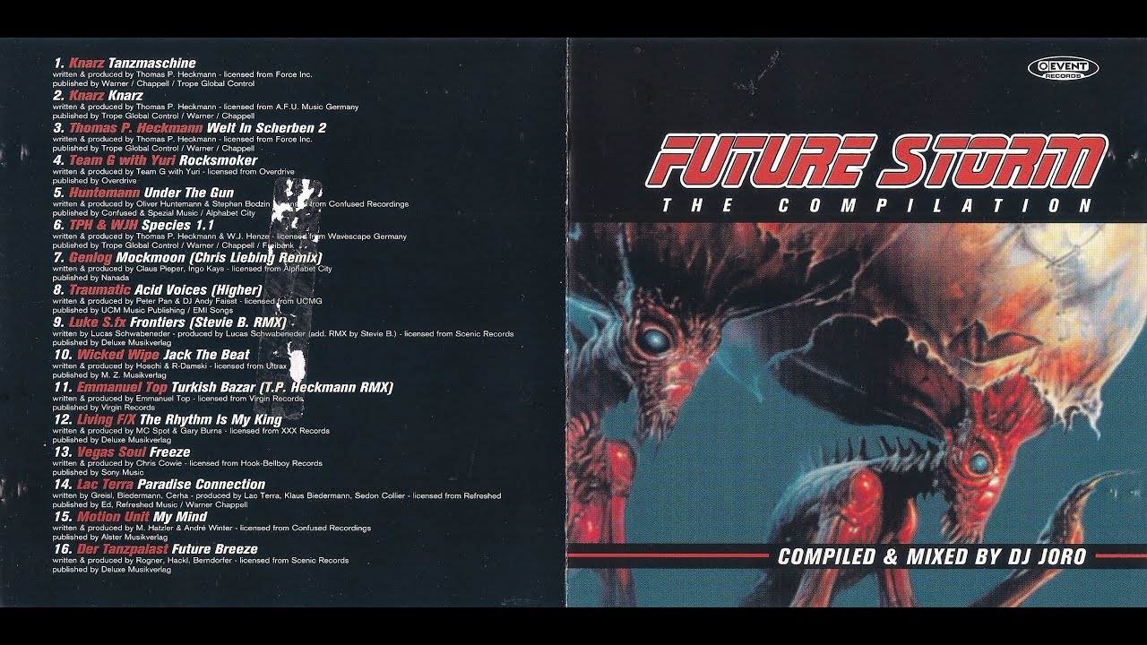 Future Storm - The Compilation - Compiled & mixed by DJ Joro [ER013, 1999]