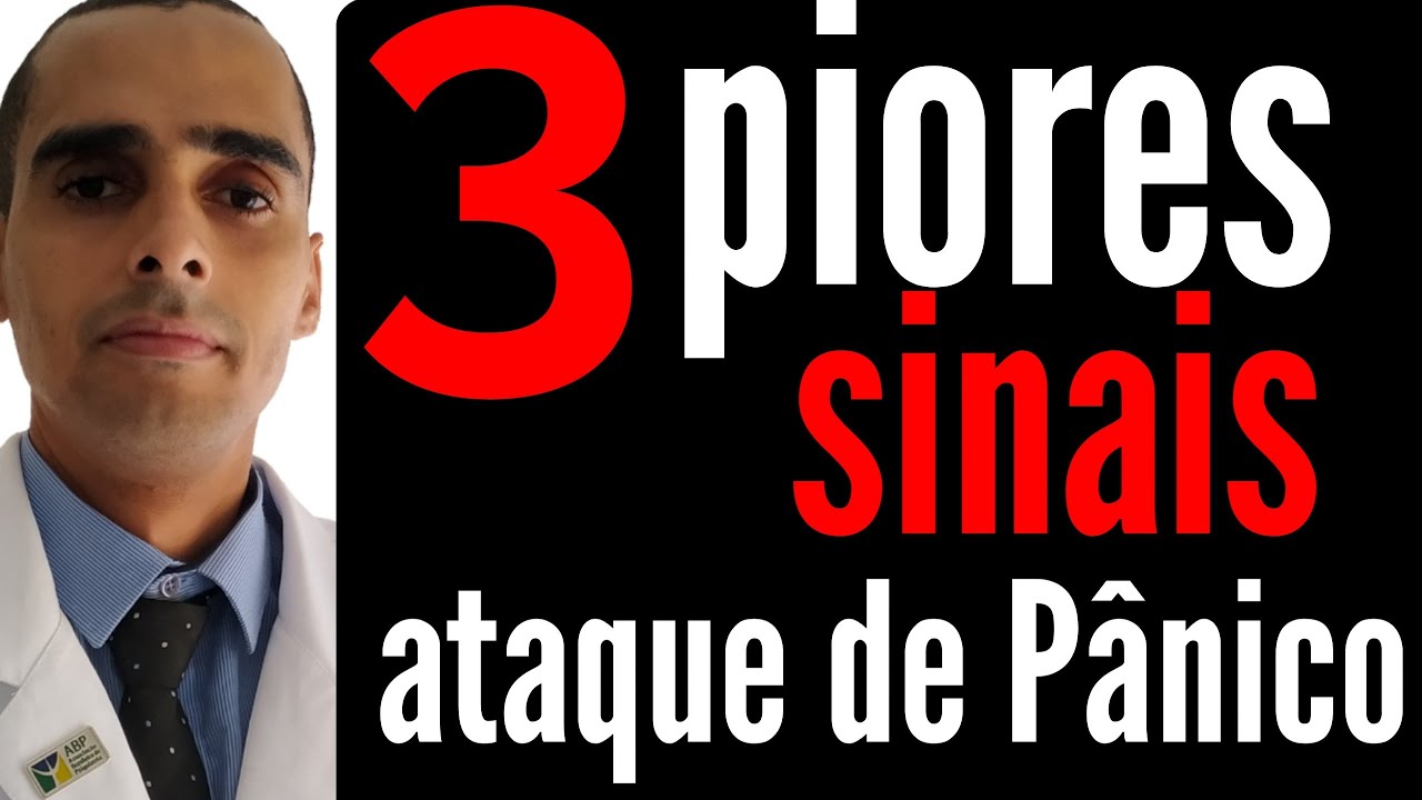 3 piores sintomas do ATAQUE DE P&Acirc;NICO | Dr Cleber Santana