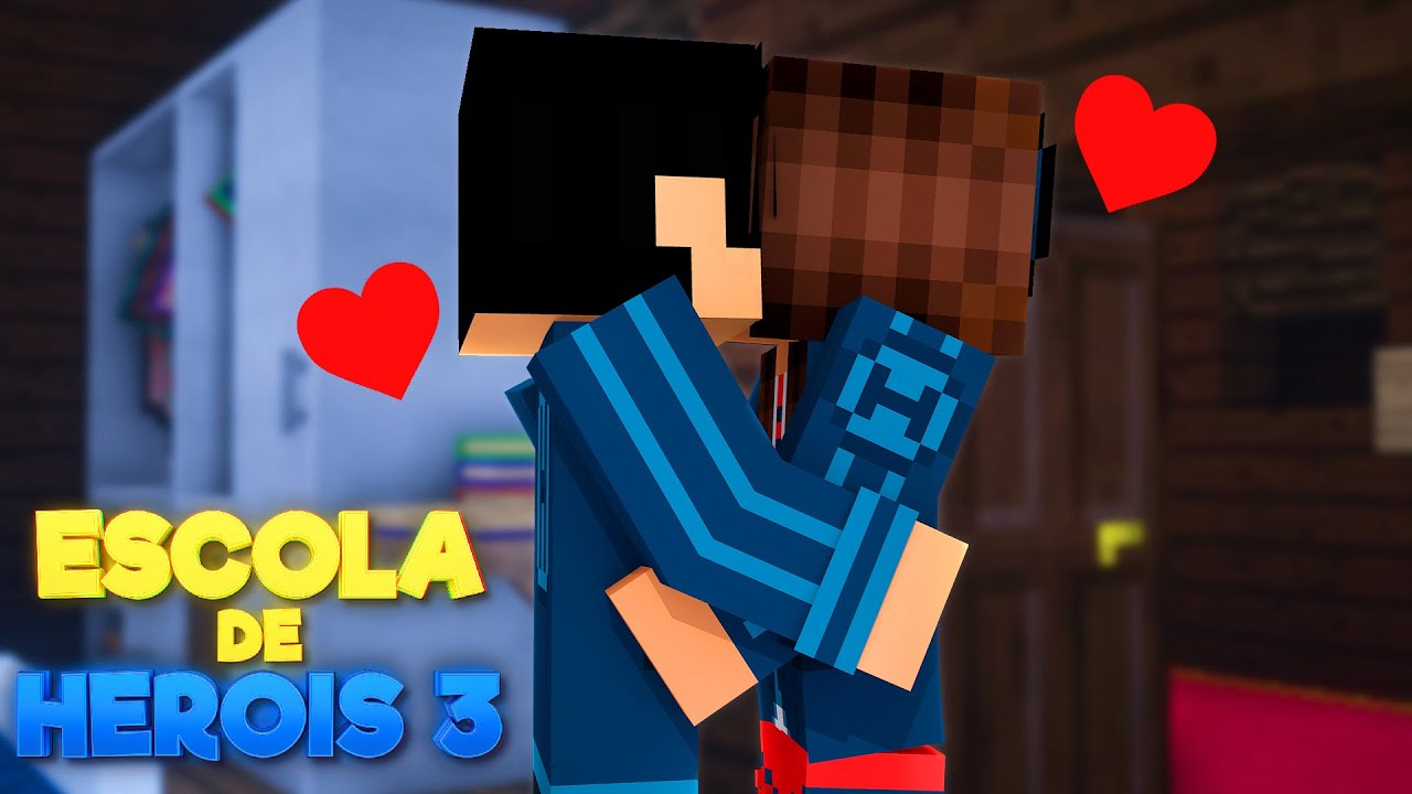 Minecraft: BEIJEI A VERDADEIRA MIIKA - ESCOLA DE HEROIS 3 Ep.29 ‹‹ P3DRU ››
