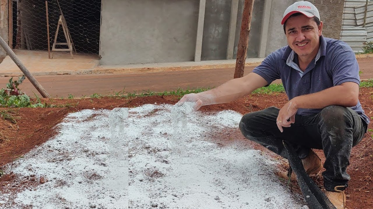 USE GESSO NA SUA HORTA - VEJA OS BENEFÍCIOS INCRÍVEIS - DANIEL BARONI