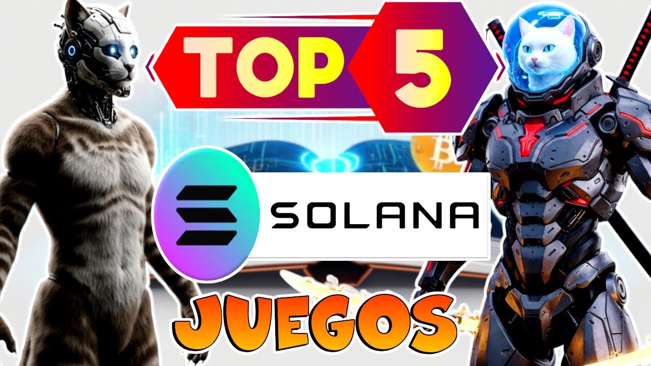 🔥TOP 5 MEJORES JUEGOS NFT GRATIS de SOLANA 2025💸FROST POLIS ELU🚀