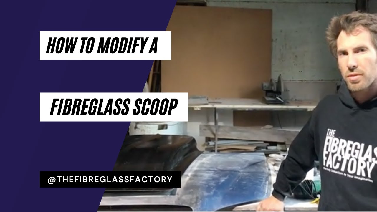 How to Modify a Fibreglass Scoop to Fit a Bonnet