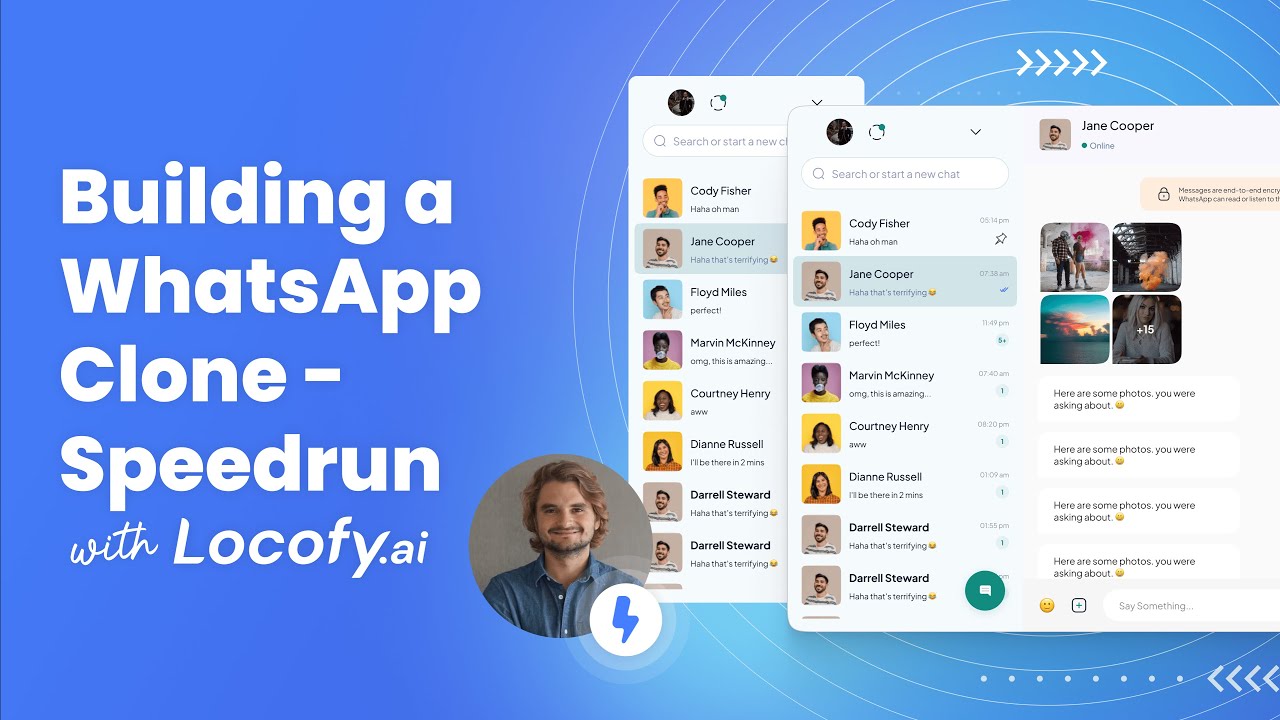 Locofy.ai | Figma Design to Next.js in 10 minutes - WhatsApp Clone Speedrun [Speedrun]