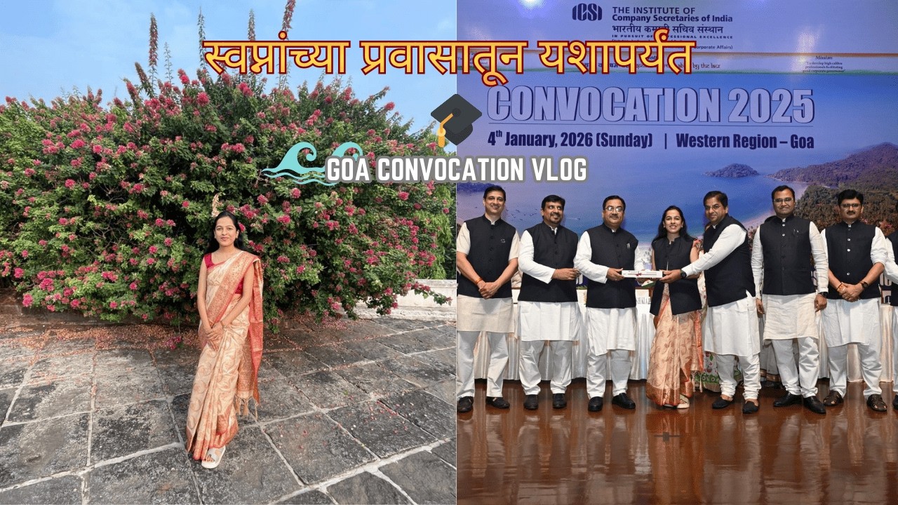 The Convocation Day! / Goa / Mini Vlog