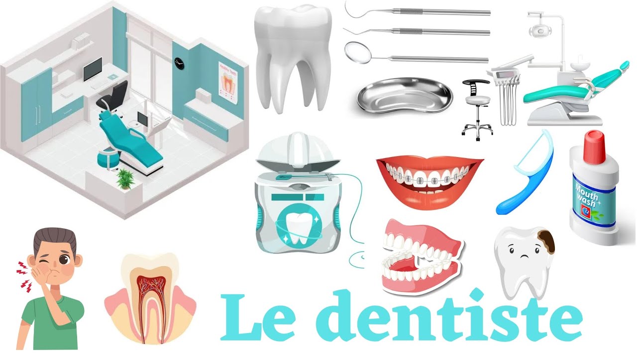 Le lexique de dentiste en français